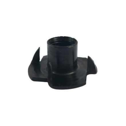 T-NUT (socket) - M8 OD-9,4 l-10mm - black steel