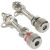 BPA-38SN HD Binding Post Pair Satin Nickel