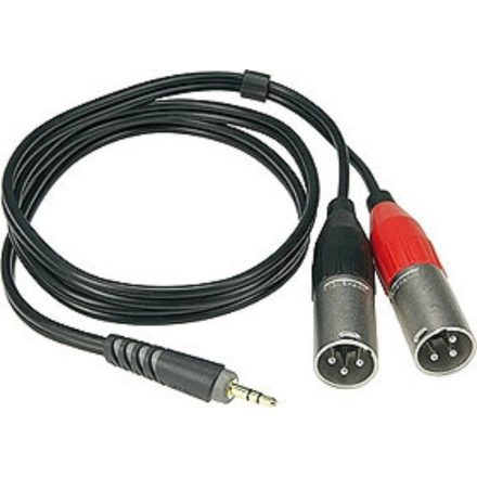 Y kábel, JACK-XLR, 2 m 