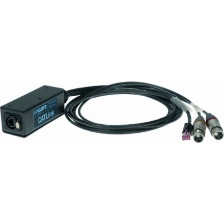 CATLINK négycsatornás csoportkábel RJ45 - 2 x XLR3F