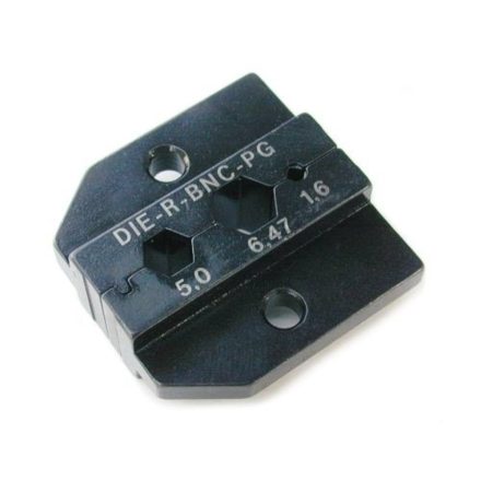 Neutrik DIERBNCPG BNC szerszám crimp betét, Hex/6,47 (A) 5,00 (B) cent. 1,6 mm