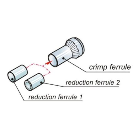 Neutrik MSRC MiniCon crimp hüvely, koaxiális csatlakozáshoz